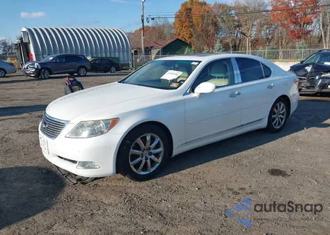 2008 Lexus Ls 460 из США, поврежденный, VIN JTHBL46F185059865